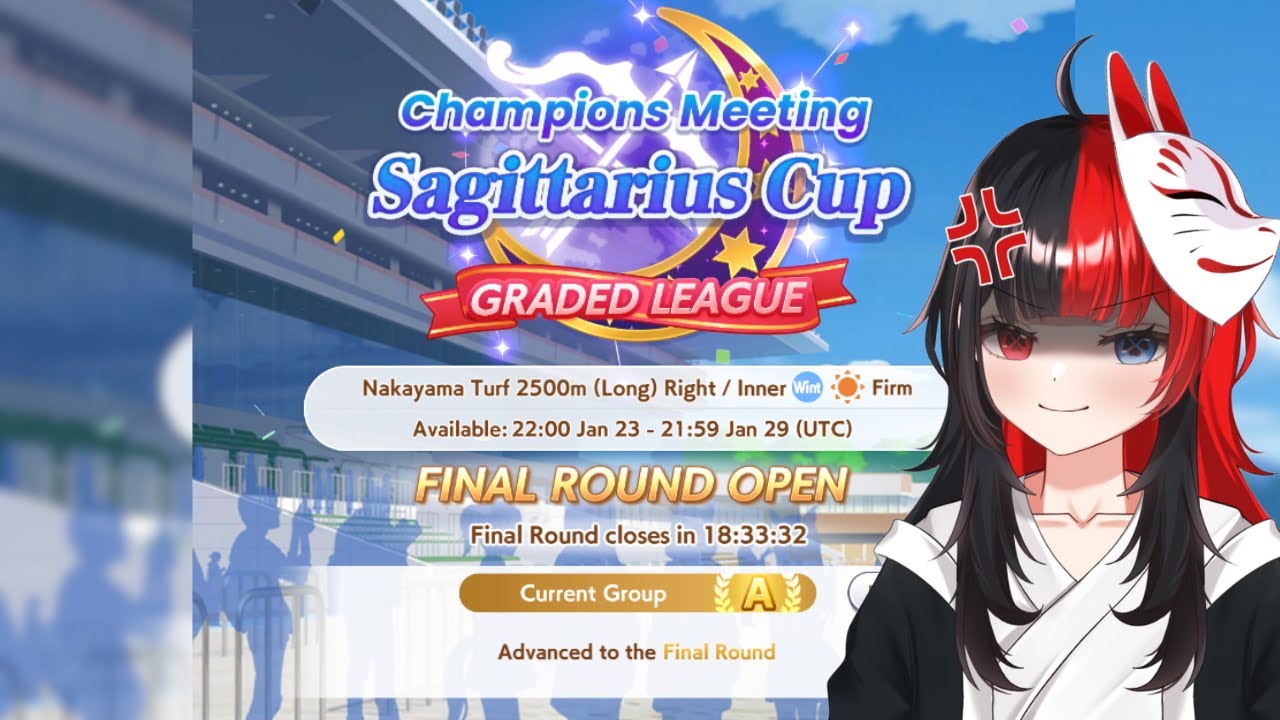 I NEED TO WIN THIS SAGITARIUS CUP!!!!!【UMAMUSUME - PRETTY DERBY】 #vtuberindonesia
