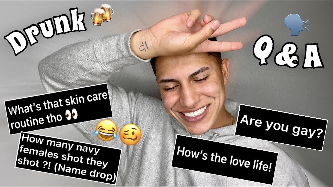 My First Q&A... DRUNK!
