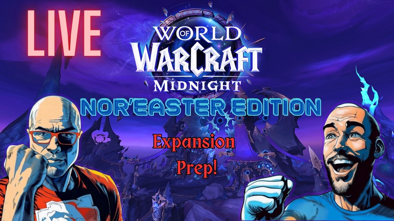 WoW Midnight Prep Goes Off the Rails! New Draenei Start During a Nor’easter