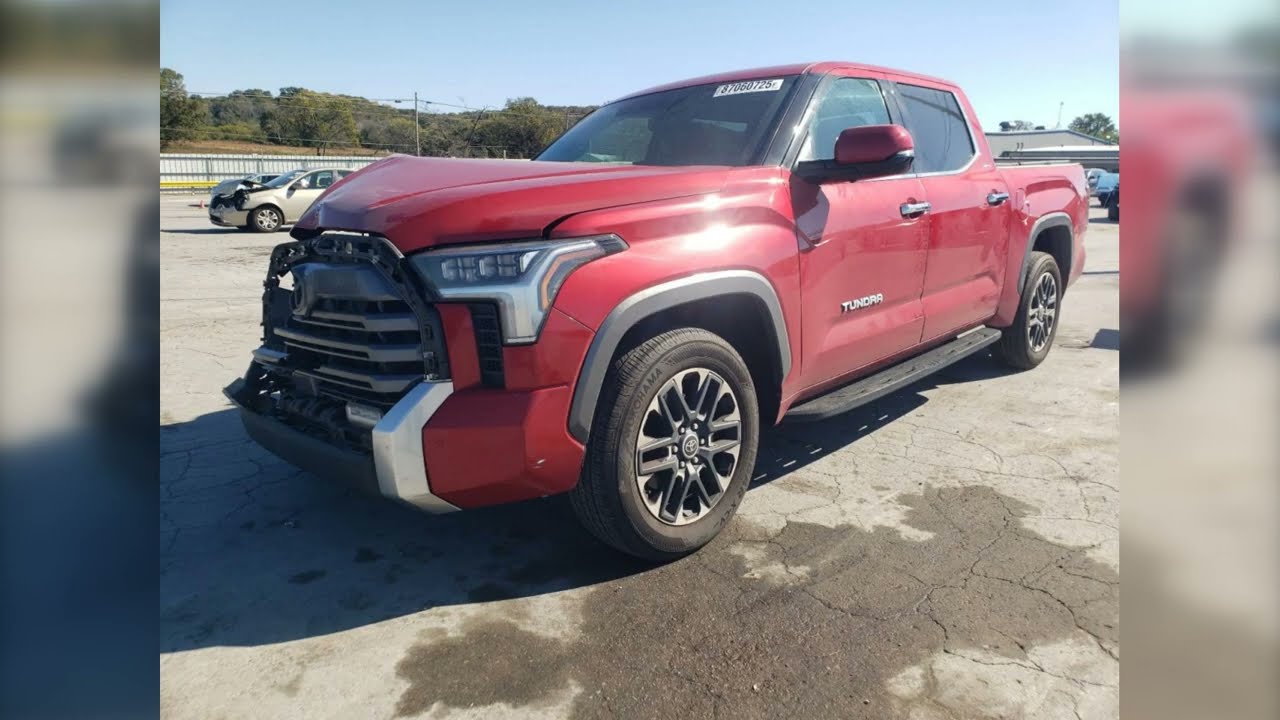 2022 TOYOTA TUNDRA CREWMAX LIMITED, VIN 5TFJA5AB7NX001840