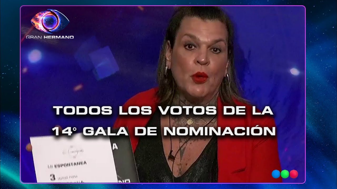 Volvieron al confesionario: todos los votos de la 14° gala de nominación - Gran Hermano