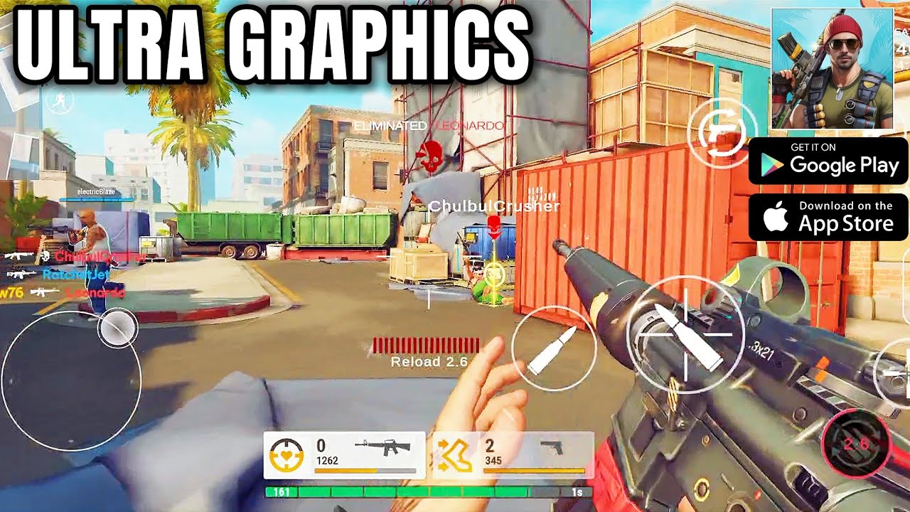 Insane ULTRA GRAPHICS Urban Heat: FPS First Impressions Gameplay Walkthrough #1 (Android, ios)