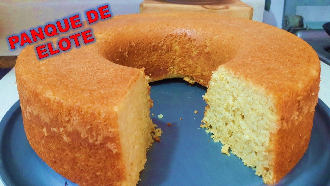 Riquísimo!!! Cómo hacer PANQUÉ DE  ELOTE  O MAIZ  Y  🌽 SUPER ESPONJOSO 🌞 BISCOCHO DE ELOTE
