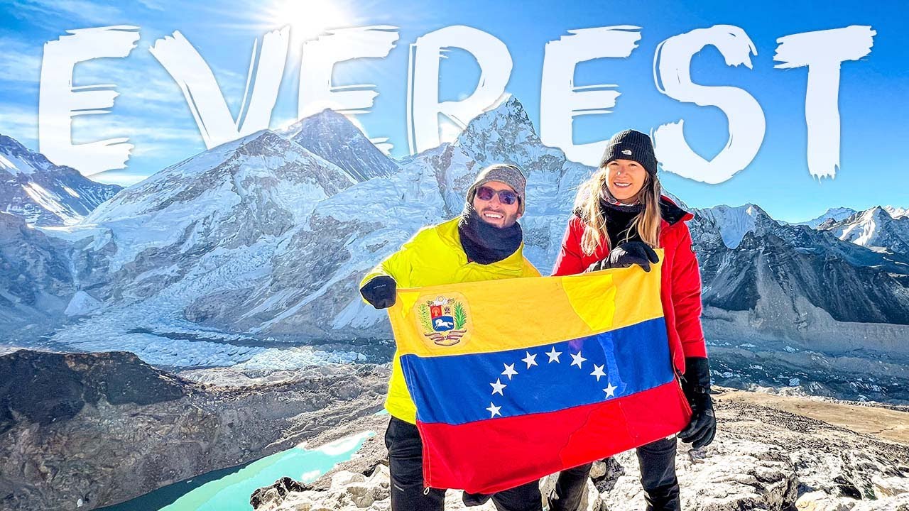 LLEGAMOS a los pies del EVEREST 4K. La montaña MÁS ALTA del planeta.