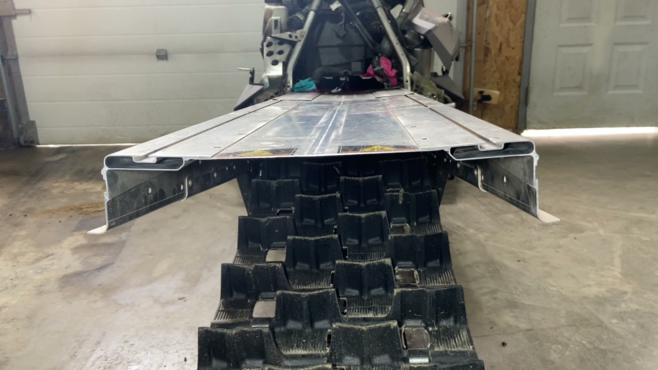 Sled Mods Part 4 Chopping off 7 inches! MTNTK tunnel chop kit and Skinz chopped tunnel bumper