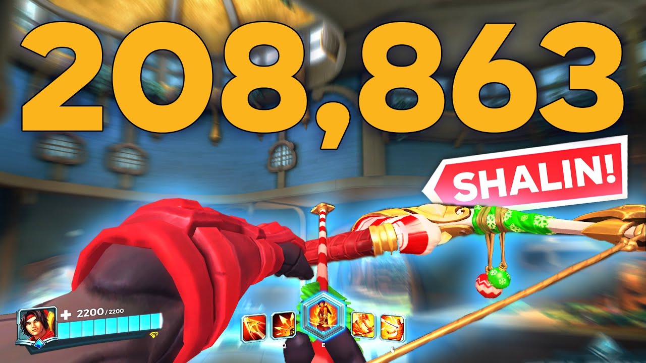 208K DE DAÑO SHALIN ES UNA BESTIA en ranked | Paladins Gameplay