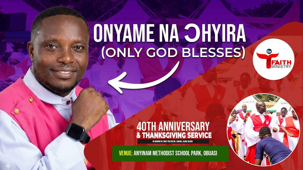 Onyame Na Ohyira 🙏!! Prophet Nana Asante graced Bishop Asare's Anniversary with a powerful message 🔥