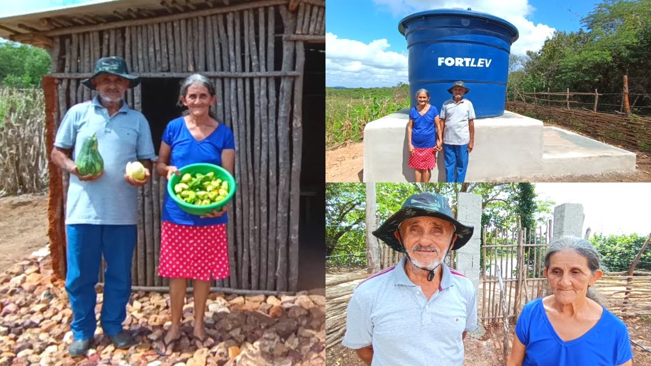 Minha Mãe Veio Hoje Ver a Caixa D'água +Colheita de Pimenta de Cheiro +Resenha Maravilhosa