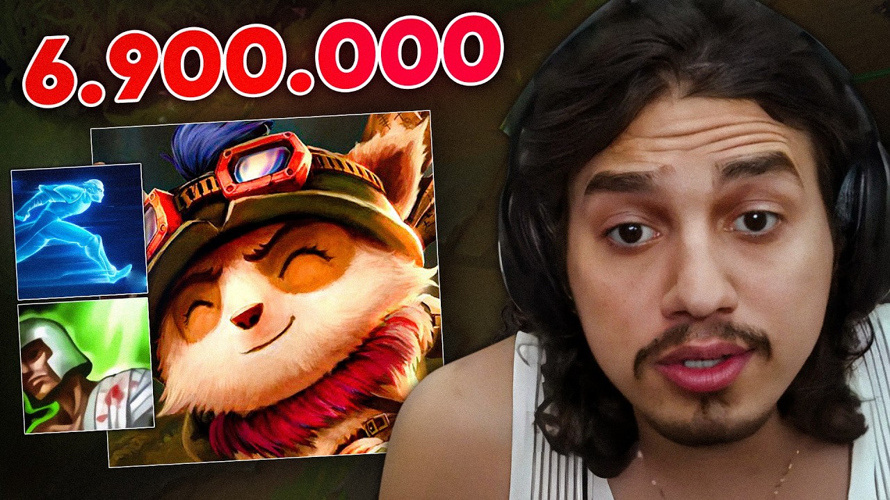 ANALISEI O MONO TEEMO DO BRONZE QUE JOGA DE CURAR E FANTASMA