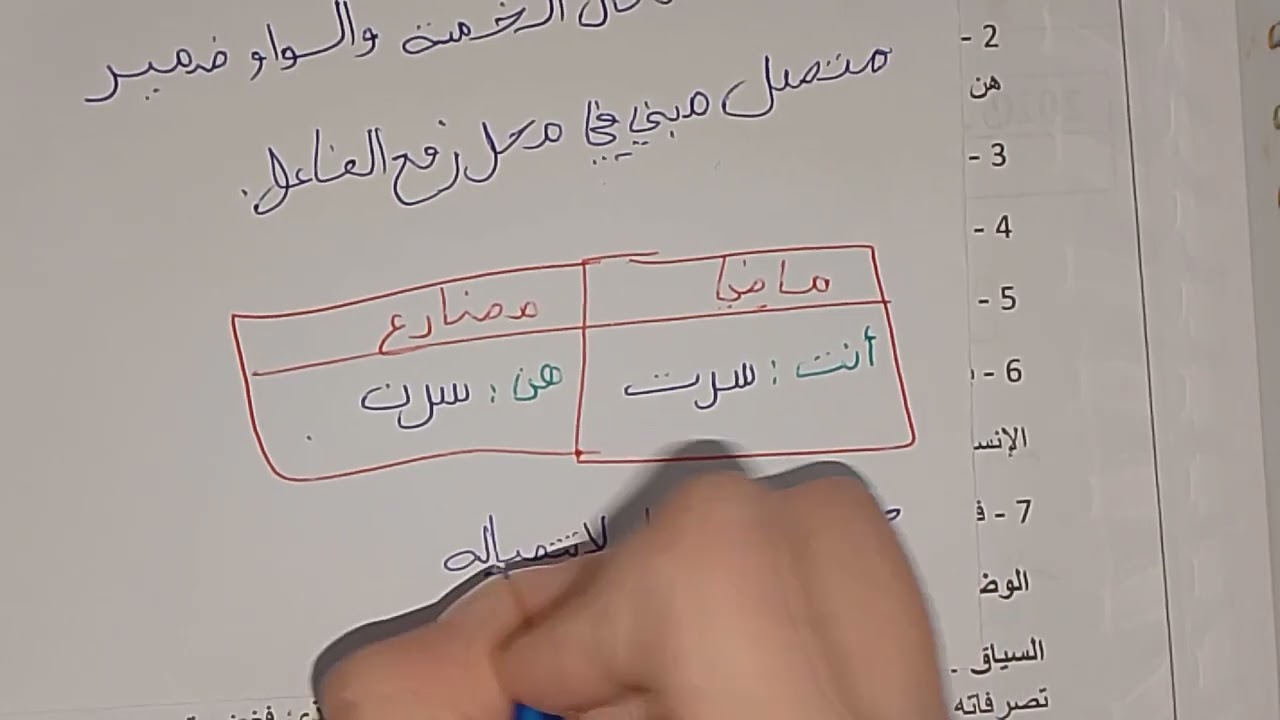 فرض مقترح الثاني  في اللغة العربية السنة الثانية متوسط