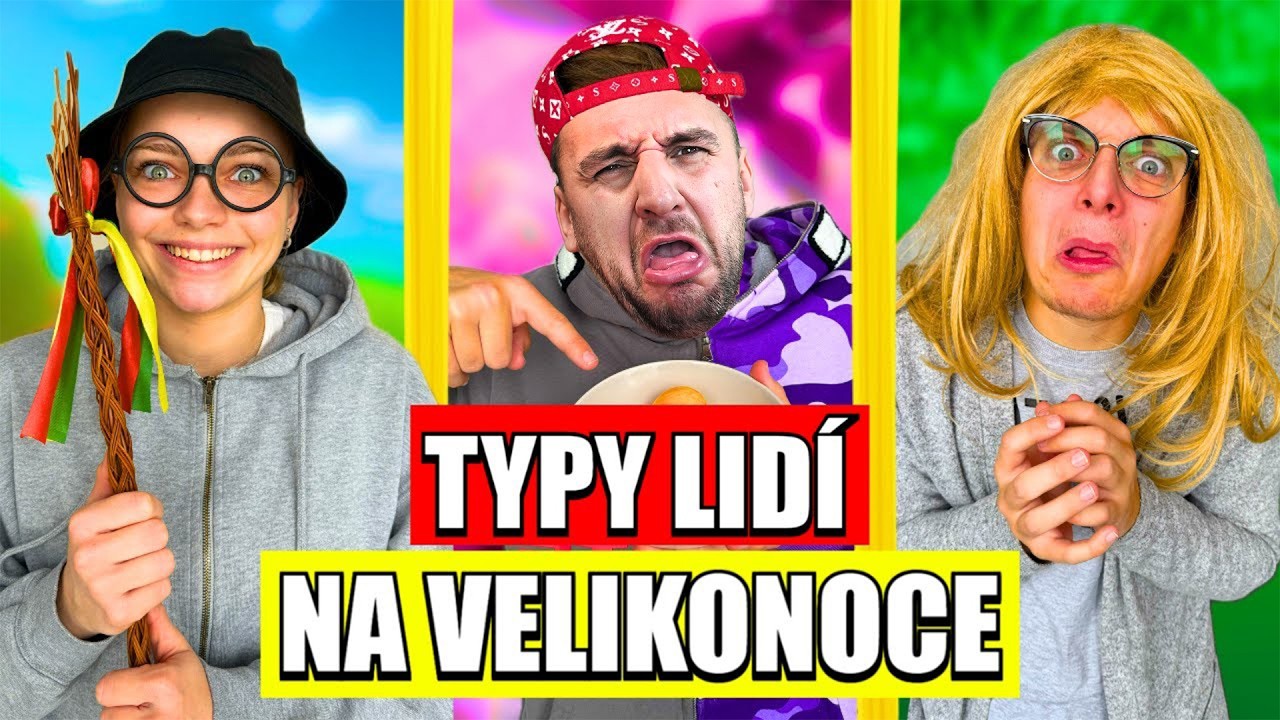 TYPY LIDÍ NA VELIKONOCE! | Tary x Superdvojka