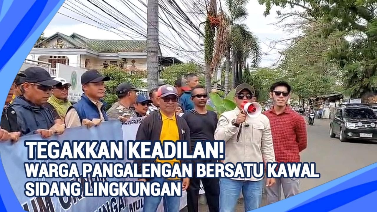 BREAKING NEWS | Ratusan Warga Kepung PN Bale Bandung, Tuntut Hukuman Perusak Hutan