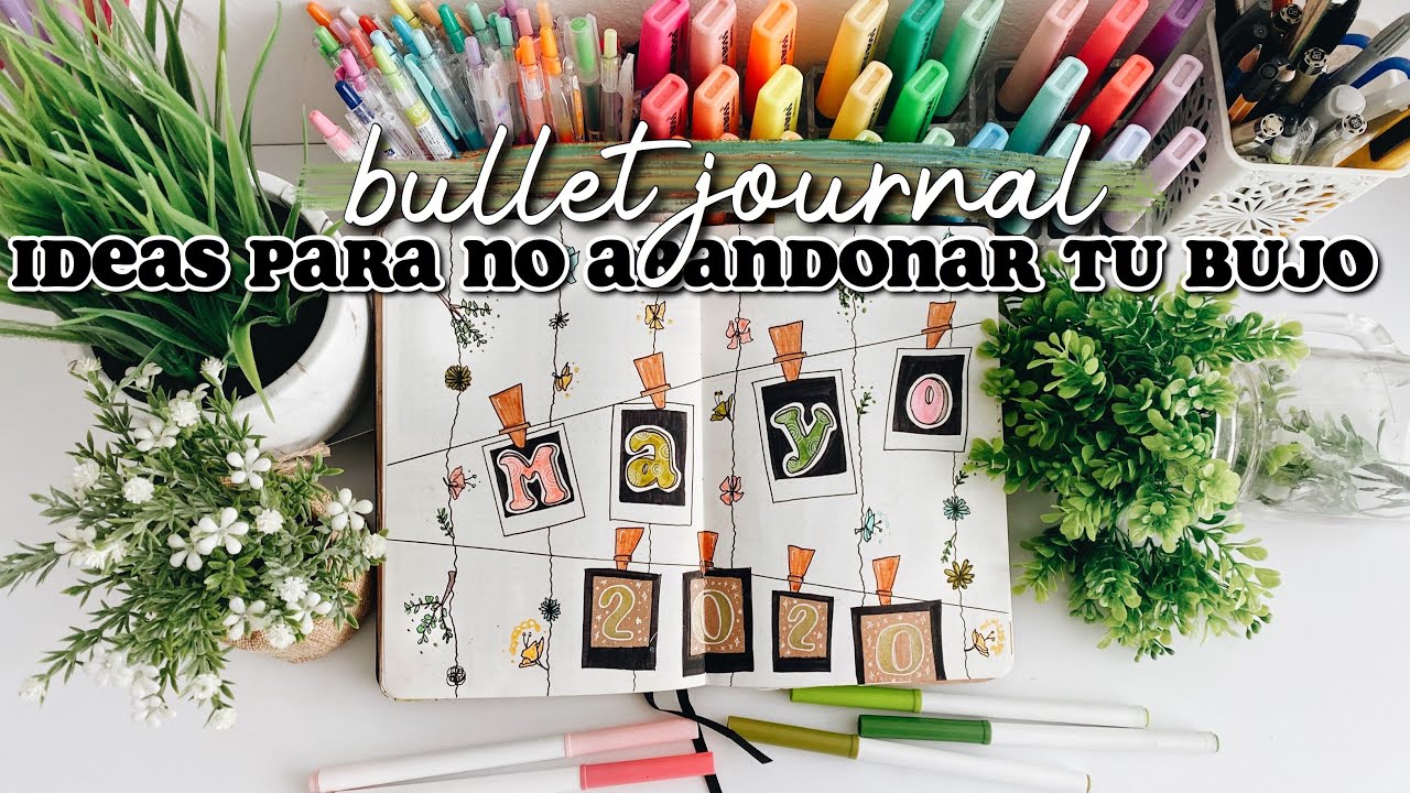 Organizando MAYO ✨ - cómo NO ABANDONAR tu BULLET JOURNAL!