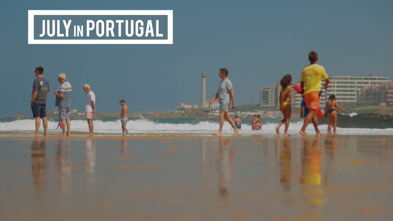 a July Summer Morning at Leça da Palmeira, PORTUGAL