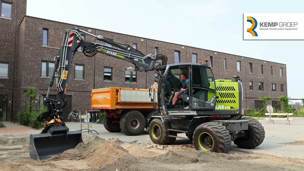 Atlas 175Wsr voor Timmer Grond-, Weg- en Waterbouw B.V.