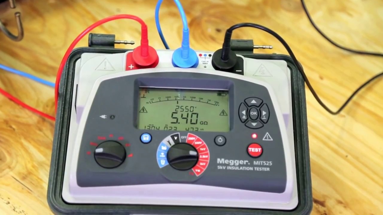 Megger Insulation Testers (MIT) over 5 kV, the industrial tester range