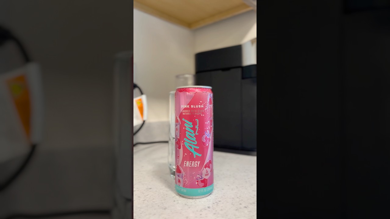 DRINK OF THE DAY: PINK SLUSH ALANI! #drinkoftheday @alani_nutrition #drink #caffeine #soda #alani