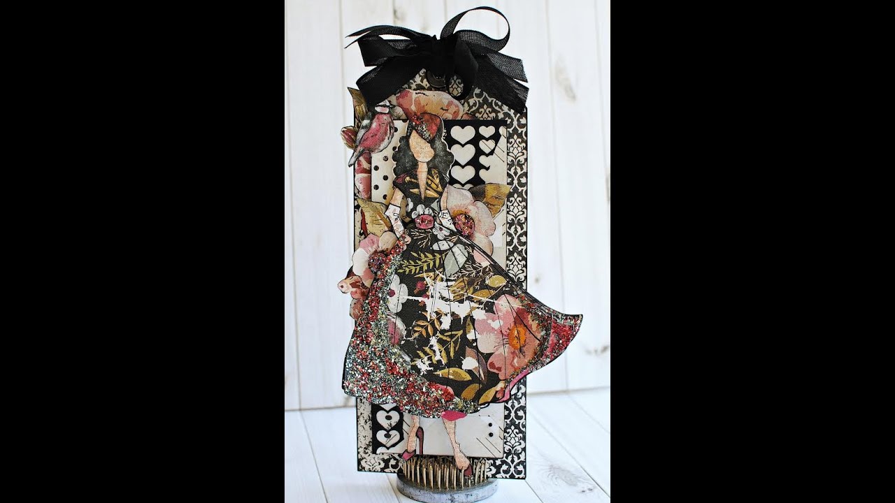 Julie Nutting Sparkle Tag with Delaina Burns on Live with Prima