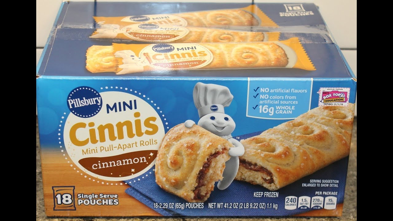 Pillsbury Mini Cinnis: Cinnamon Mini Pull-Apart Rolls Review