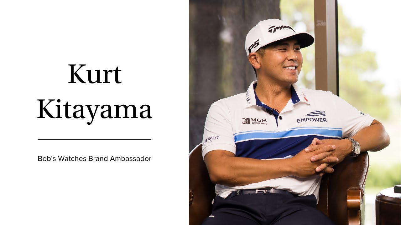 PGA Golfer Kurt Kitayama | Bob's Watches Brand Ambassador
