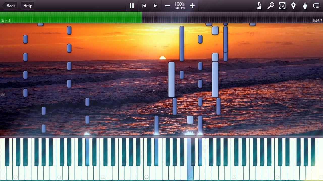 Dj Contacreast - The Sea Piano Synthesia (Nostalgic)