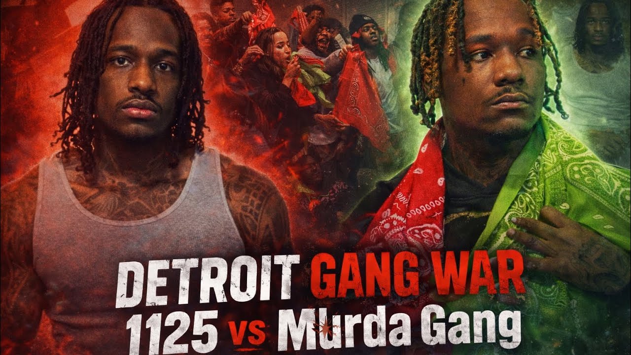 Жестокая война банд в Детройте: Murda Gang и 1125 Beef, 5IVE Money, Drench, Rell Haven и другие.