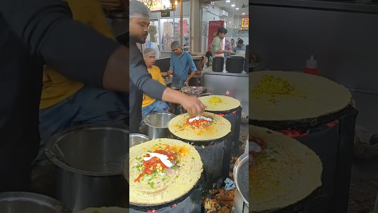 Chatpata🌶️ dosa recipe#viral #food #trending #video 🤤😋🤤😋