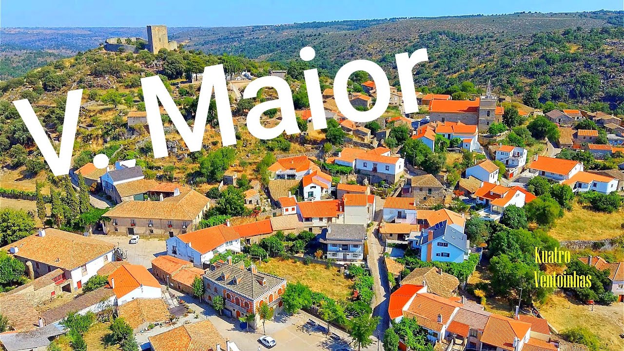 Vilar Maior        Sabugal         4K   UltraHD    Aerial view