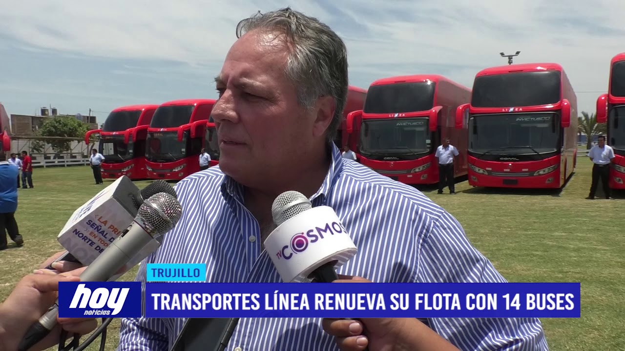 Transportes Línea renueva su flota con 14 buses