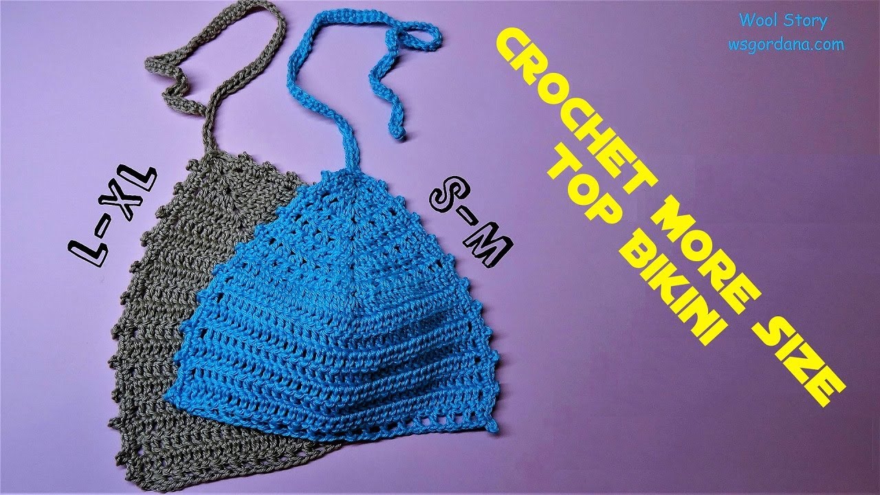Crochet More Size Top Bikini