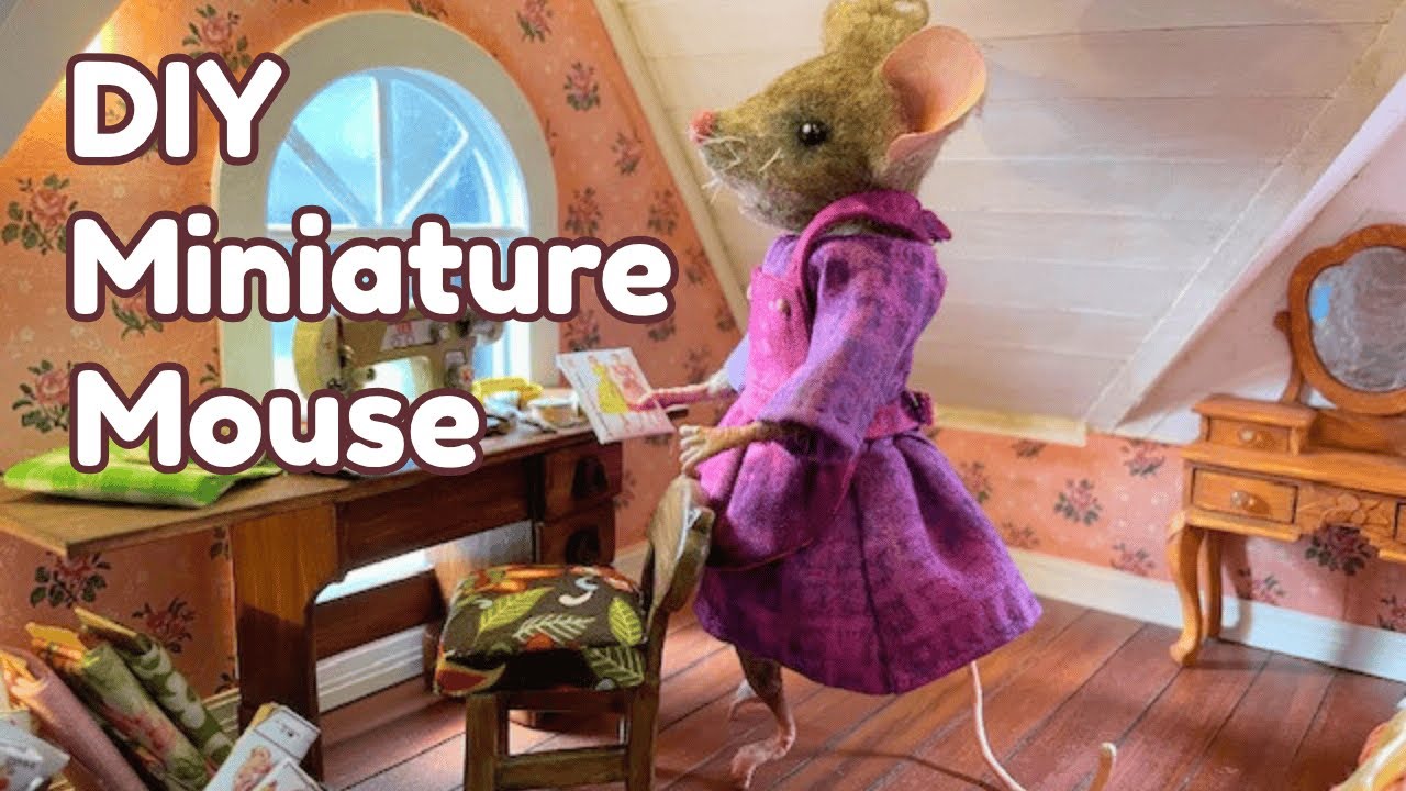 How to Make a Miniature Mouse | Meet Aunt Clara