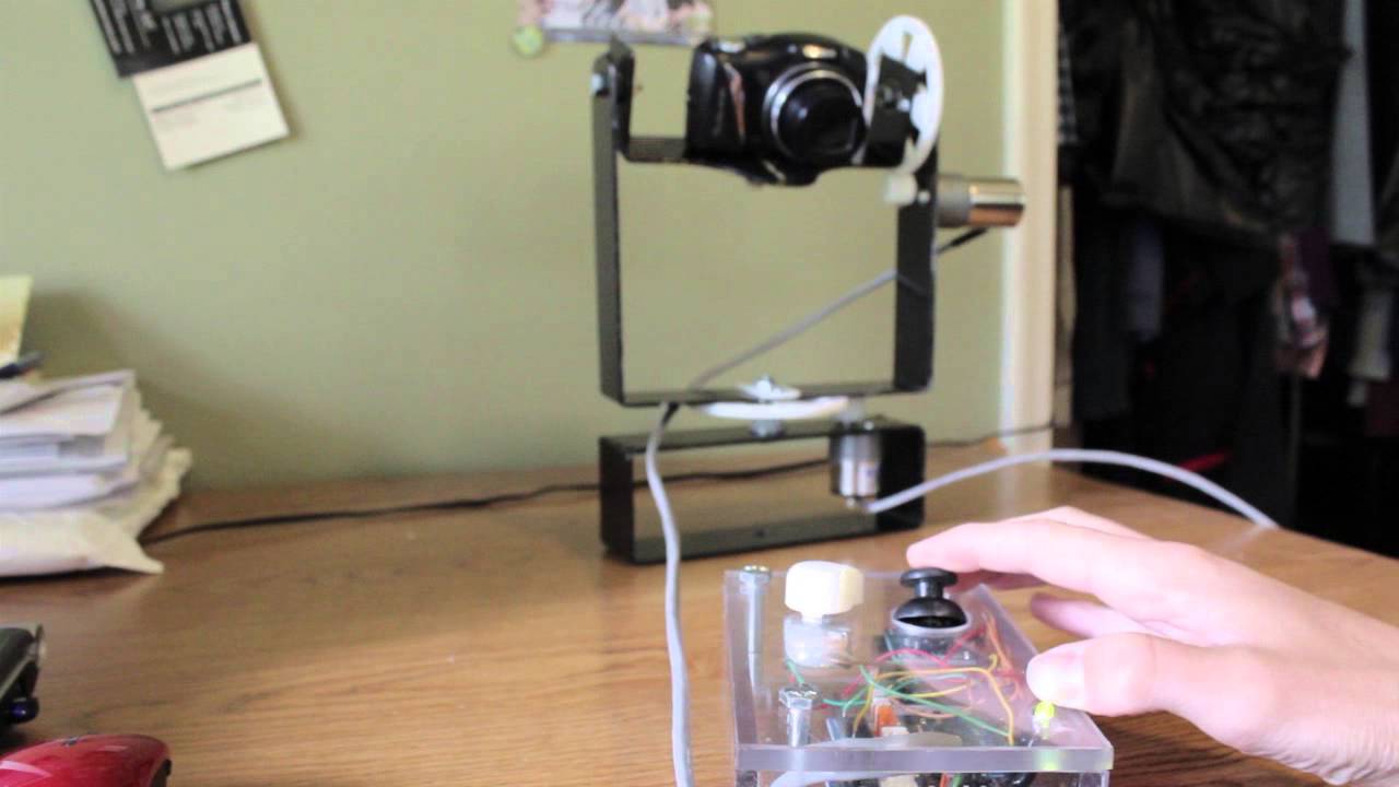 DIY Pan Tilt Camera Mount