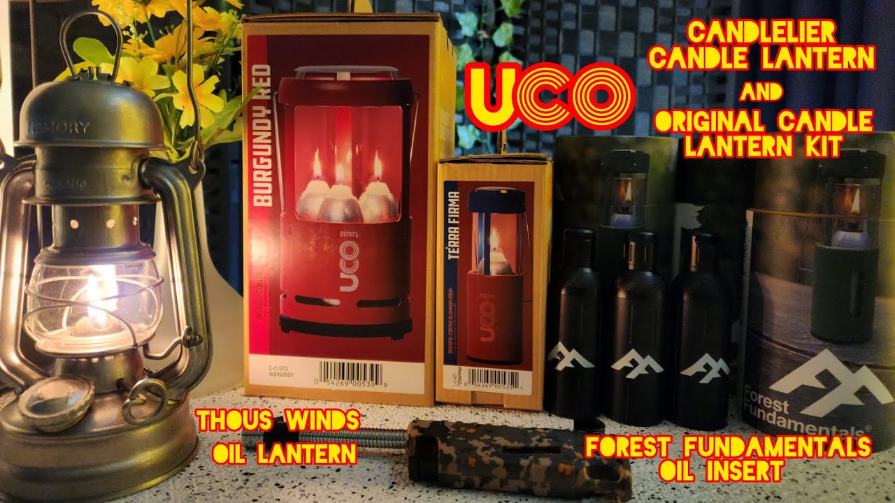 Unboxing | UCO Candlelier Lantern | UCO Original Candle Lantern Kit | Thous Winds Memory Oil Lantern