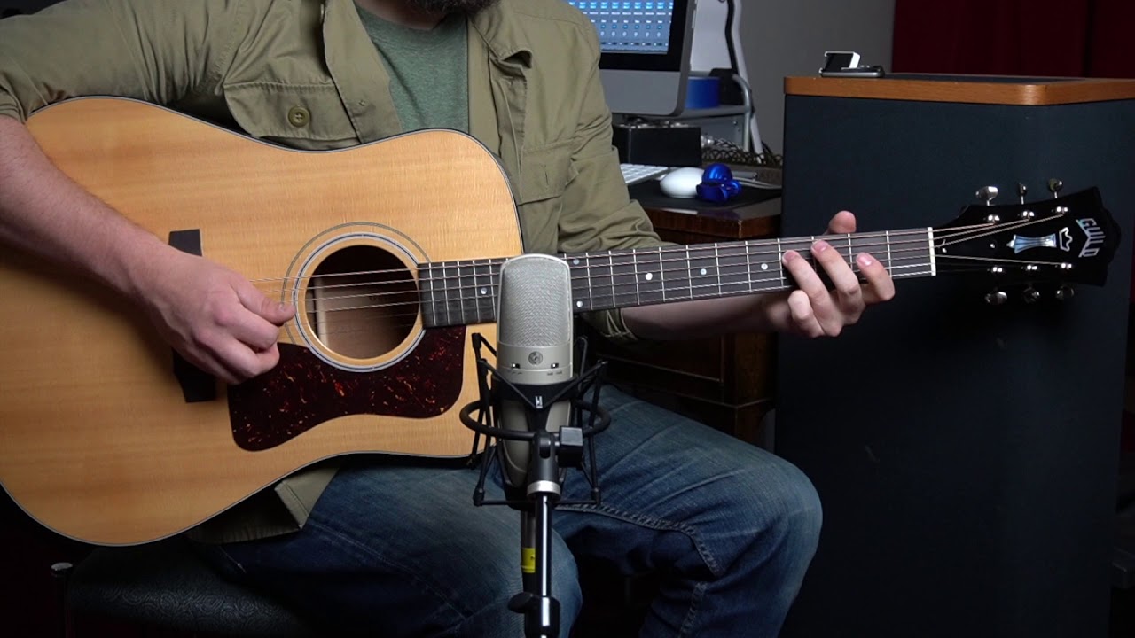Guild D-40 Traditional Acoustic Guitar Demo