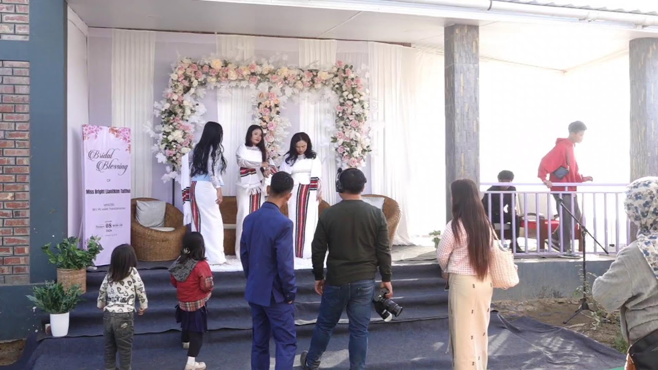 Bridal shower of Miss Lianitkim Taithul- Minister : Rev. Fr. Mark ThangkhanAi