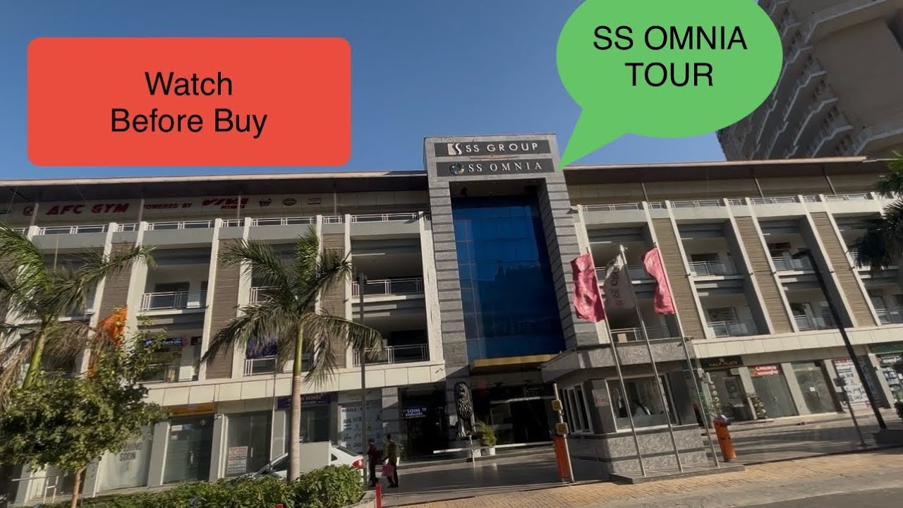Must watch before buying SS OMNIA walk through tour & details of brands present in mall sector86