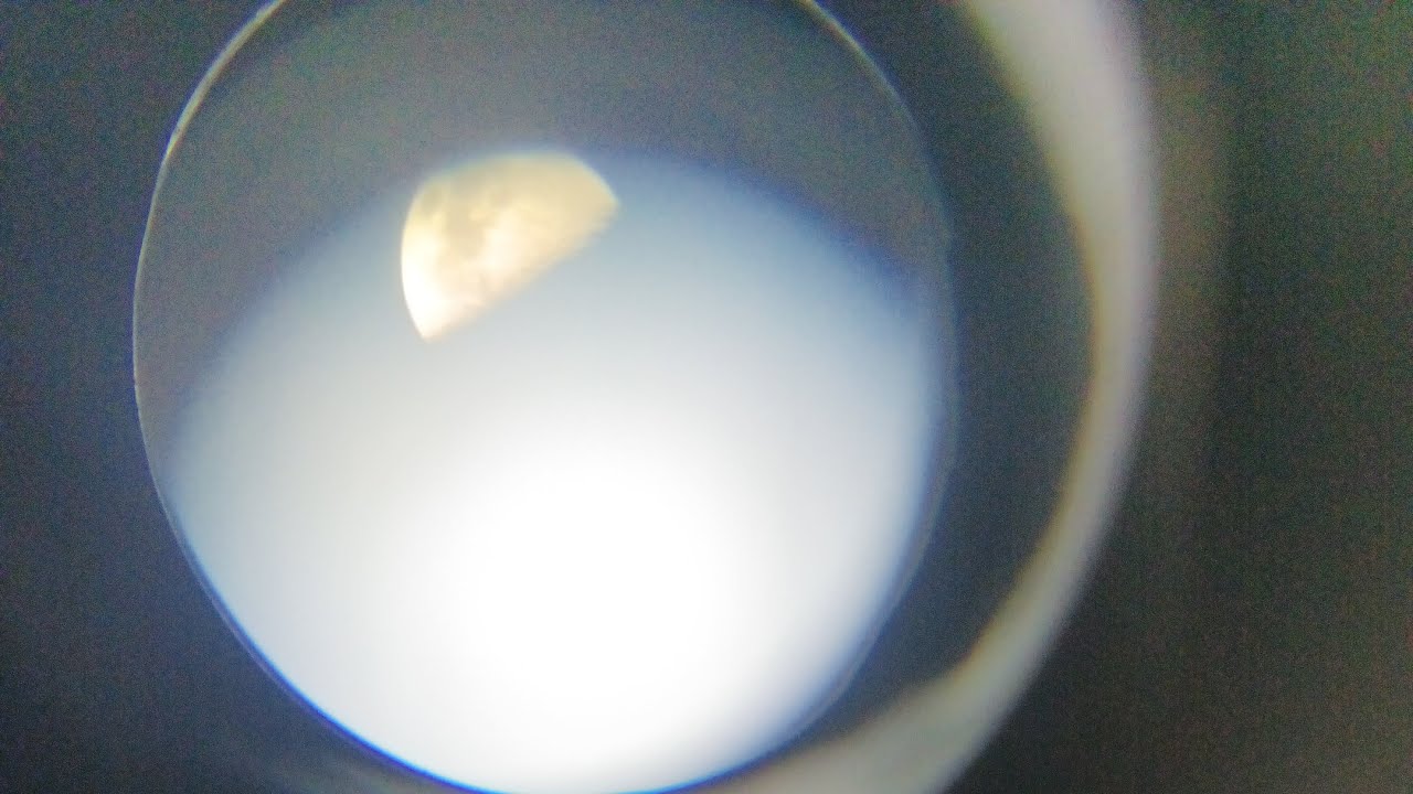 La luna en mi telescopio