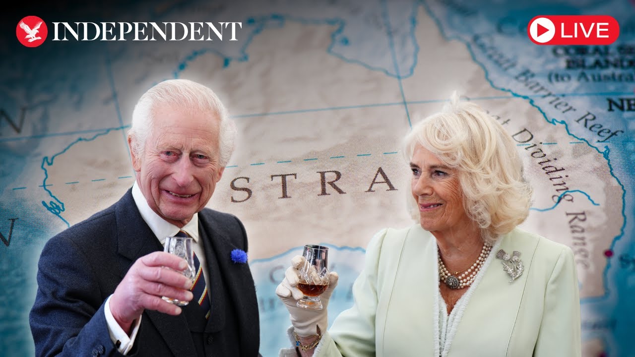 Live: King Charles and Queen Camilla arrive in Australia for first visit since coronation