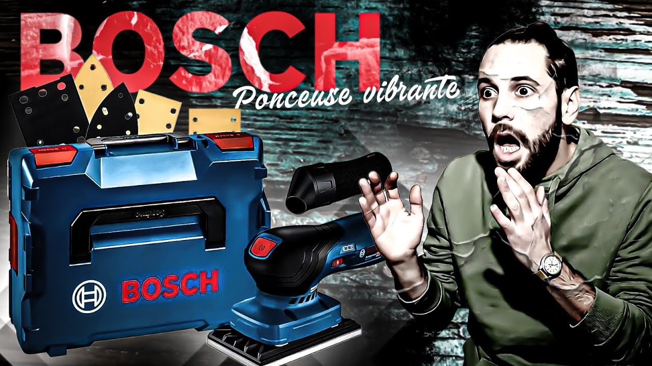 Ponceuse vibrante BOSCH 12V ULTRA POLYVALENTE 😱