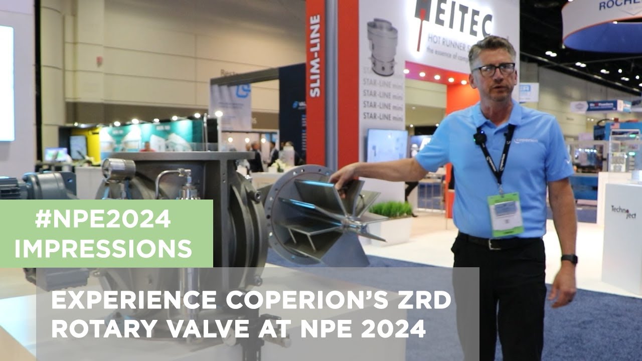 NPE 2024 | Coperion's ZRD Rotary Valve at NPE