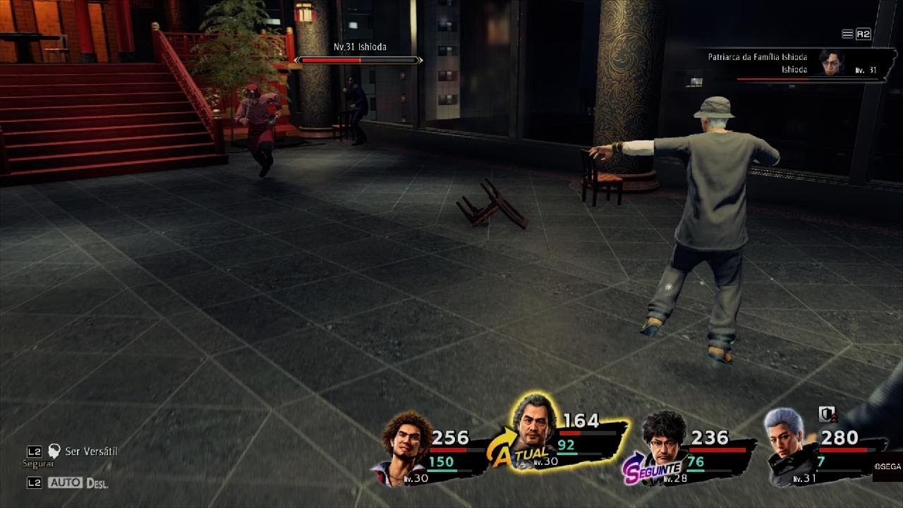 Yakuza: Like A Dragon - Retorno de Nanba