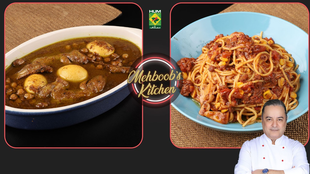 Abdullah Adil | Lahori Murgh Cholay & Spaghetti Pizzaiolo | Mehboob’s Kitchen| 16 Mar 26 | Masala TV