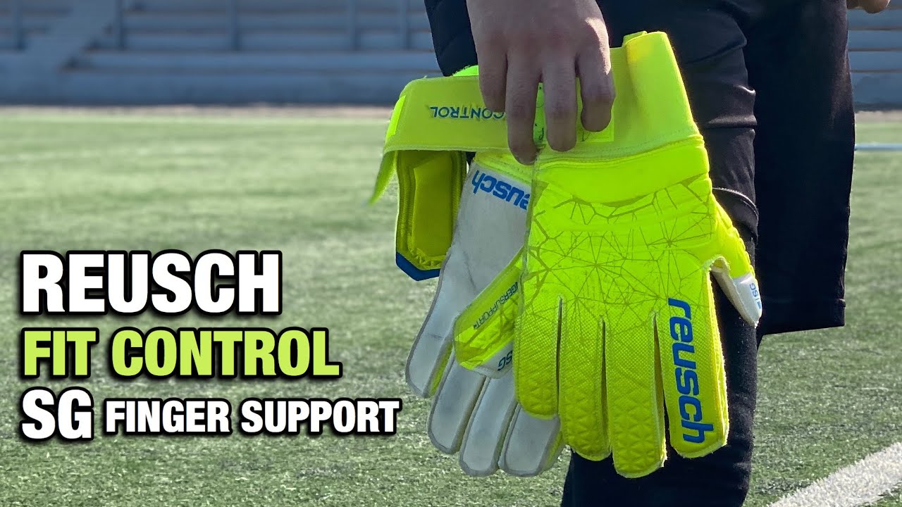 UN GUANTE GAMA BAJA CON VARILLAS | REUSCH - FIT CONTROL SG | Test en Campo