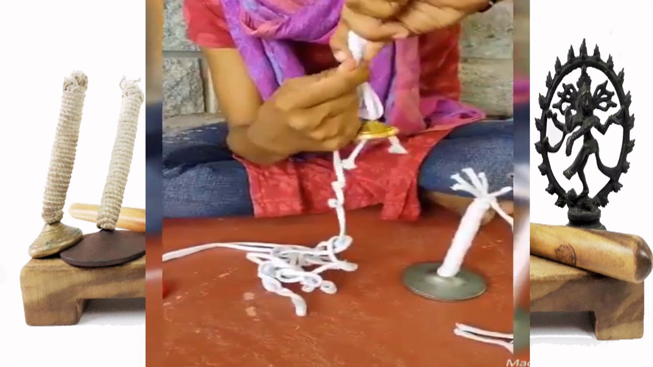 Learn How To Tie Nattuvangam for Beginners of Classical dance