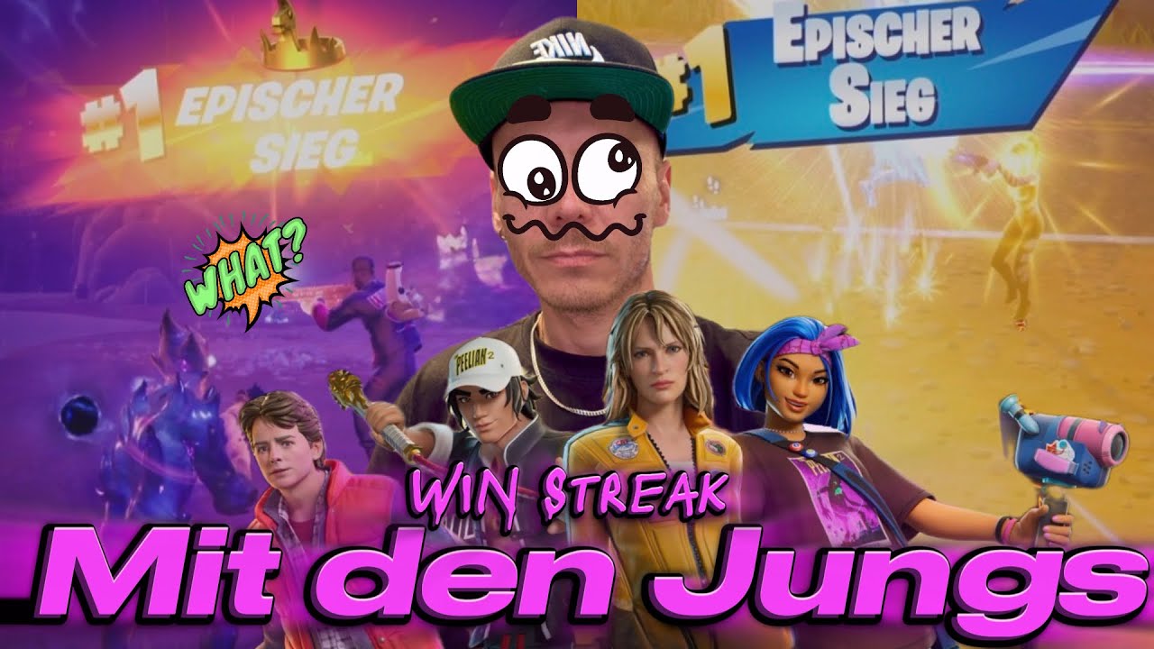 2 RUNDEN. 2 WINS I Fortnite mit den Jungs