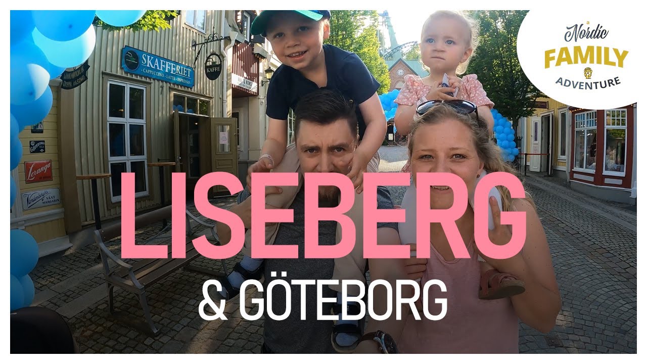 Ett dygn i Göteborg med småbarn VLOGG Liseberg