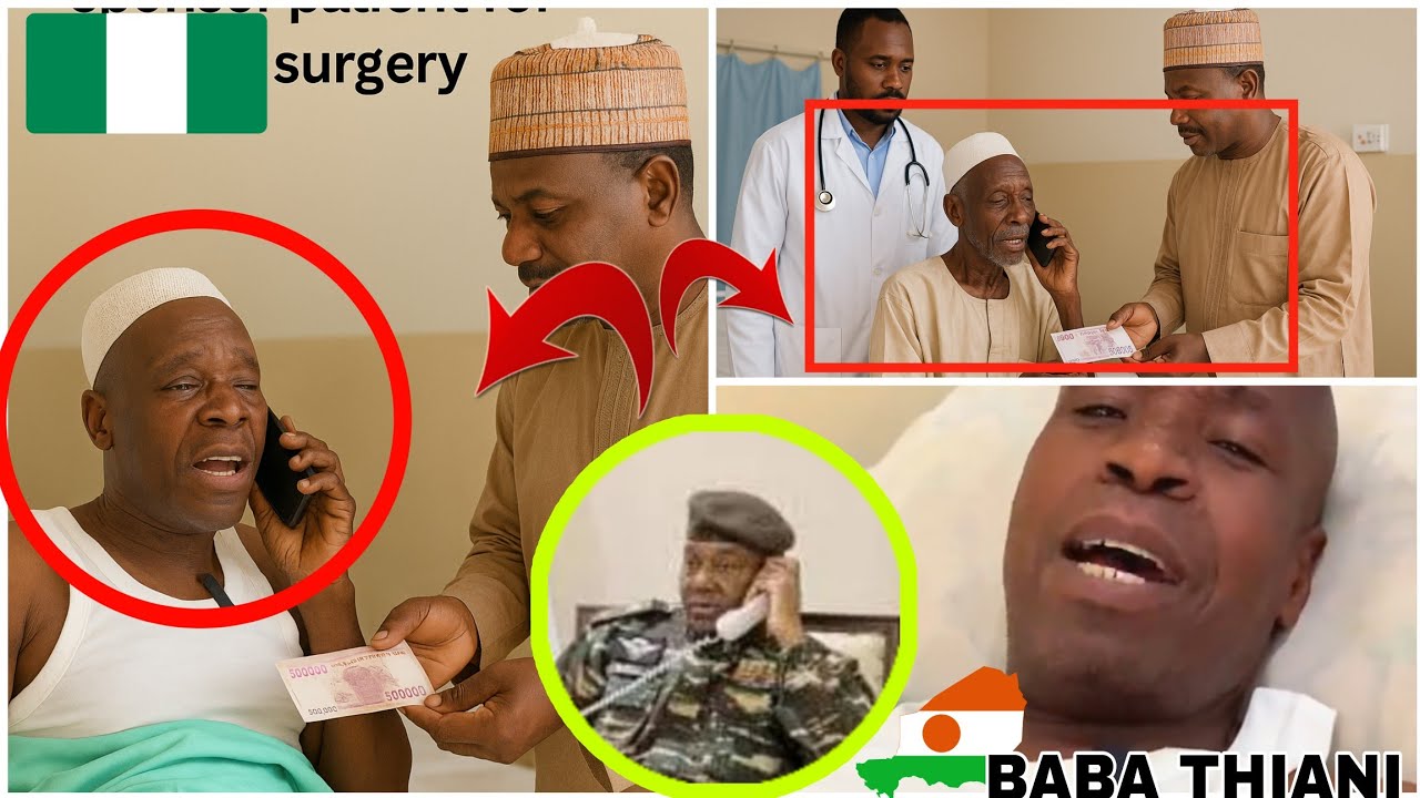 Yanzu 🔥Baba THIANI 🇳🇪 ya dauki nauyin jinyar wani dan Nigeria #shorts #trending #funny #fyp #viral