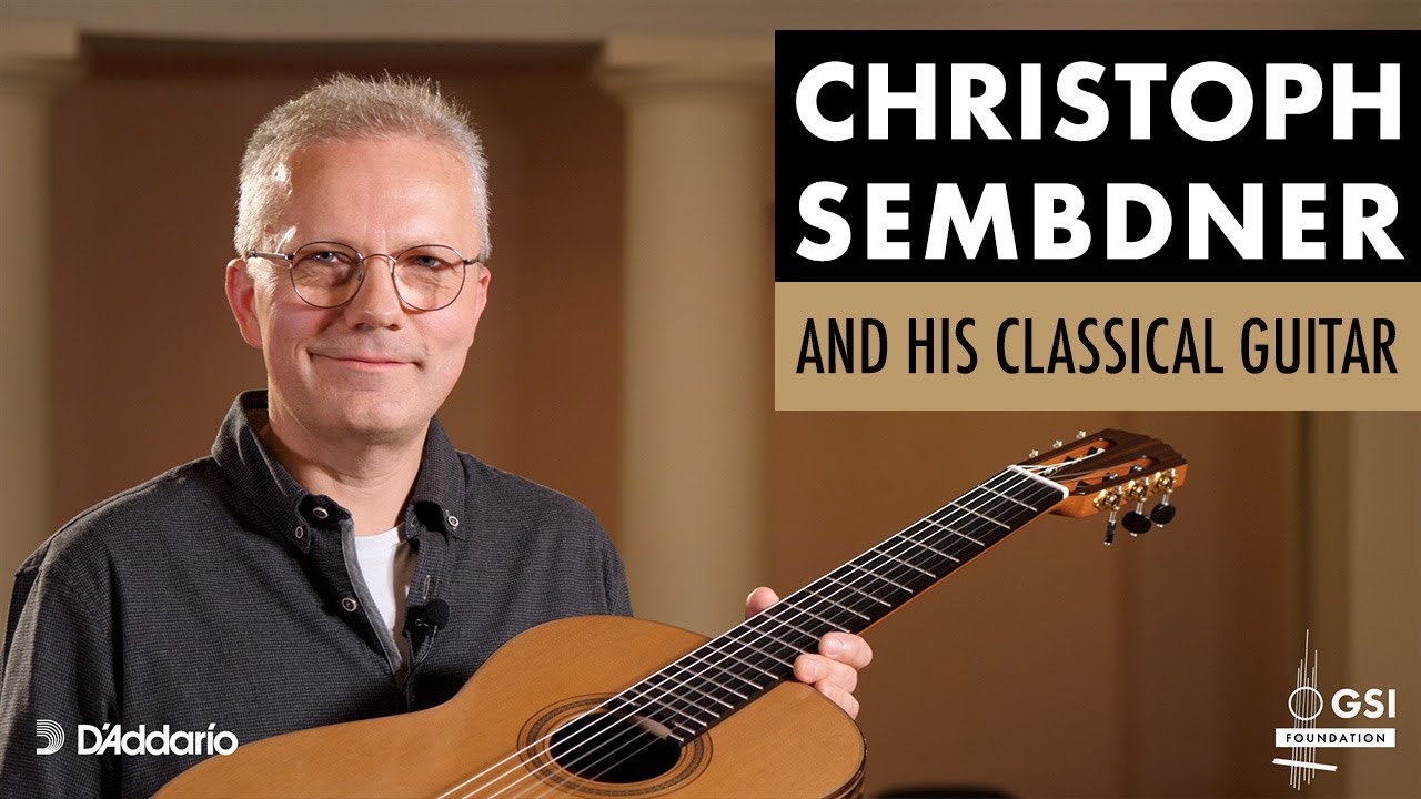 Luthier Christoph Sembdner Talks About His New Classical Guitar Made For Guitar Salon International
