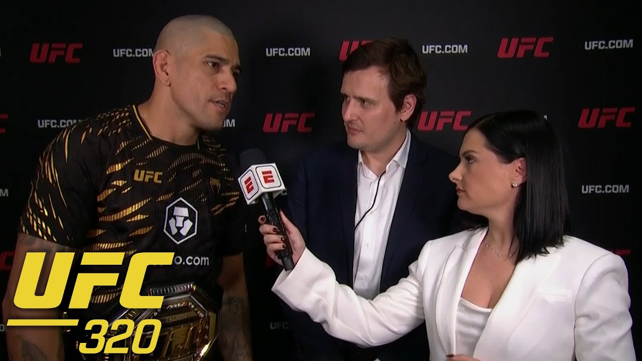 Alex Pereira talks UFC 320 win vs. Magomed Ankalaev, calls for White House card | ESPN MMA
