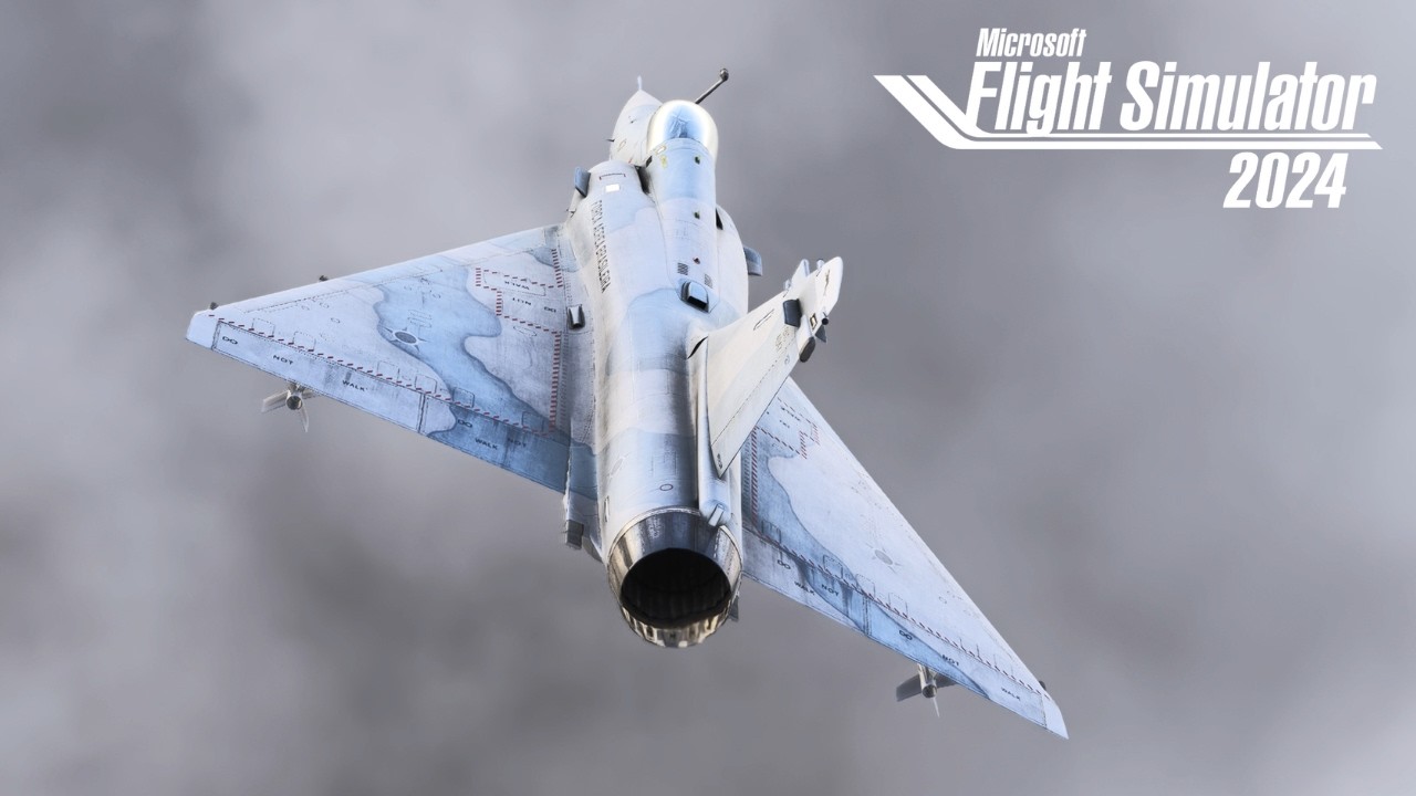 Microsoft Flight Simulator 2024 | Dassault Mirage 2000C | Fast and Stealthy Through Valleys